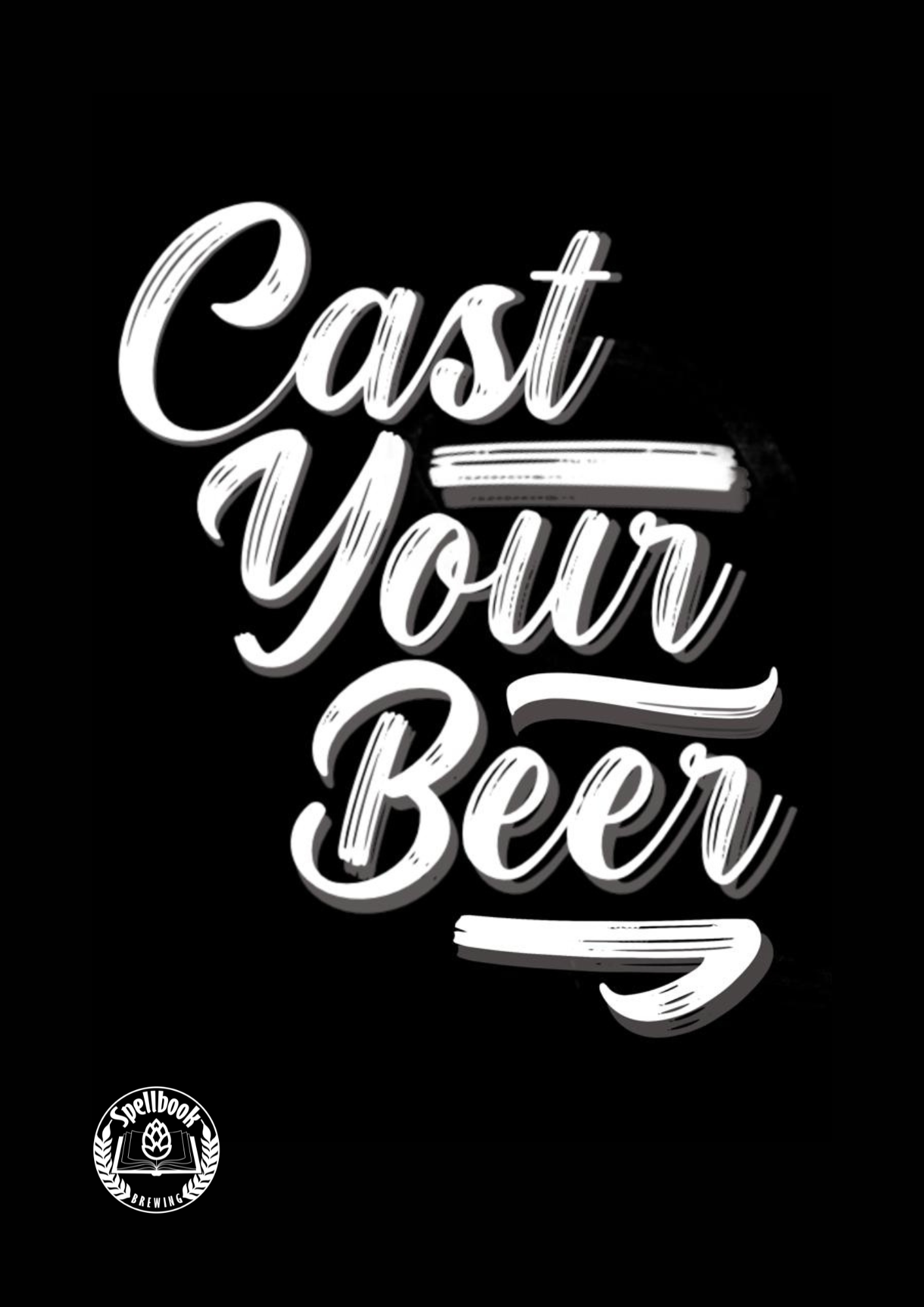 Poster Cast Your Beer