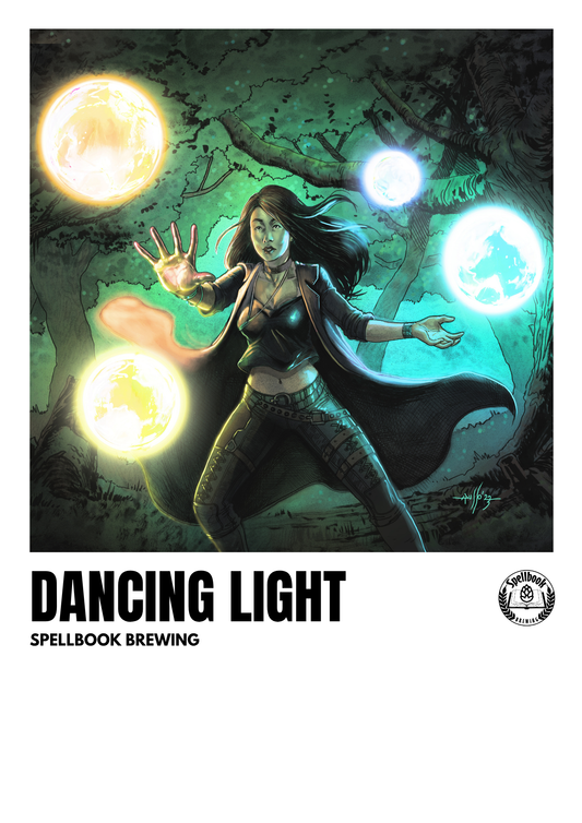 Poster Dancing Light